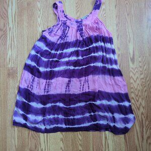 Ingear Resort Tie-dye Boho Beach Cover-up Dress